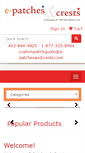 Mobile Screenshot of e-patchesandpromos.com